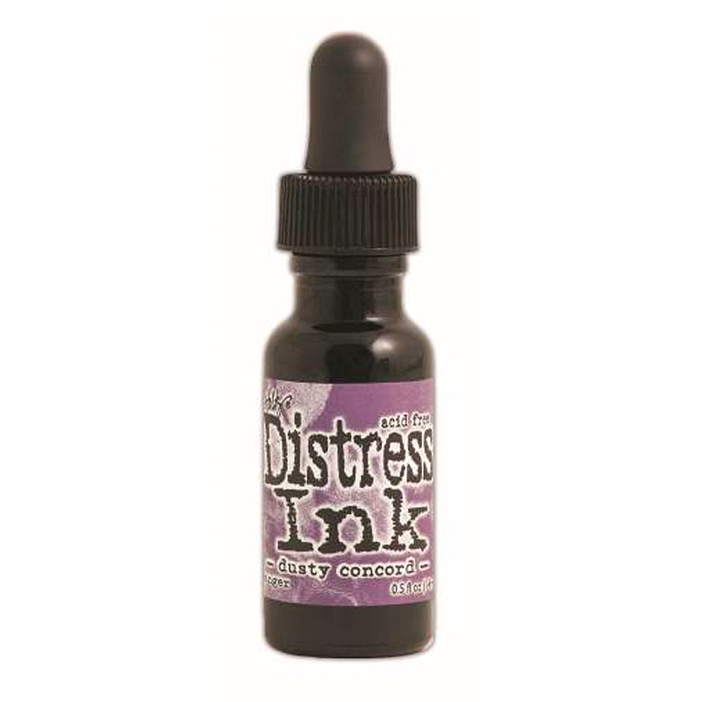 Tim Holtz Distress Dye Reinker Bottle - Dusty Concord