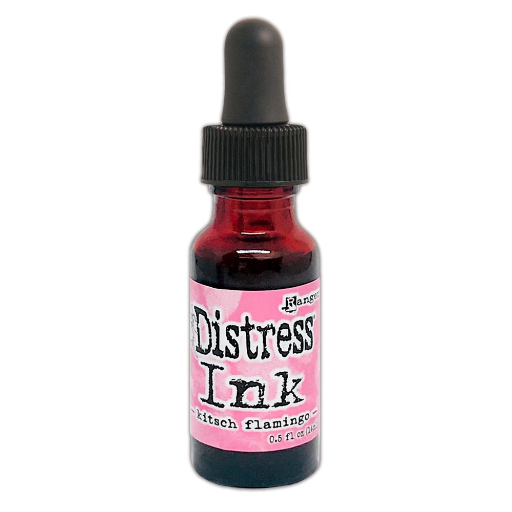 Tim Holtz Distress Dye Reinker Bottle - Kitsch Flamingo