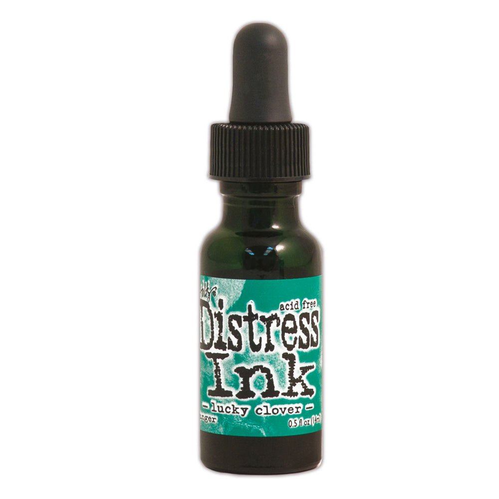 Tim Holtz Distress Dye Reinker Bottle - Lucky Clover