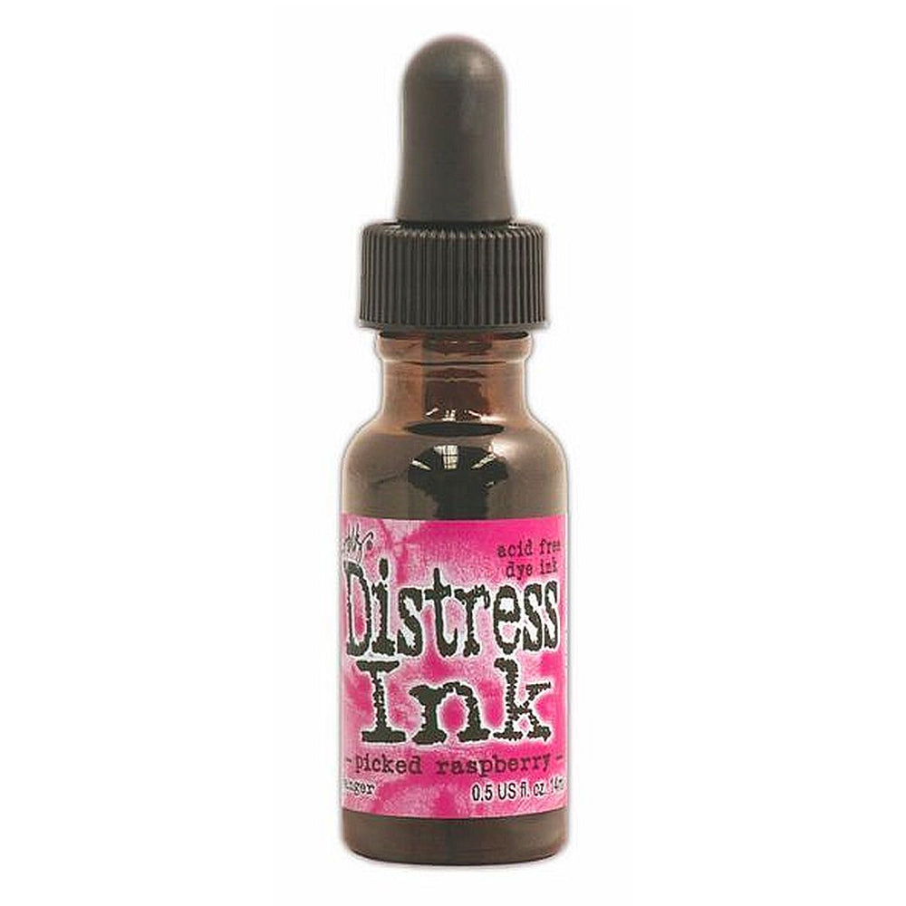 Tim Holtz Distress Dye Reinker Bottle - Picked Raspberry