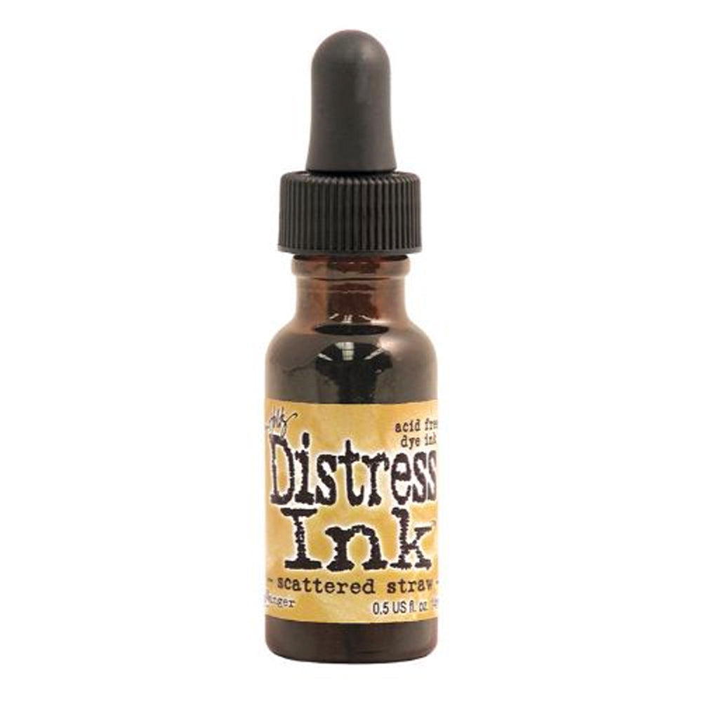 Tim Holtz Distress Dye Reinker Bottle - Scattered Straw