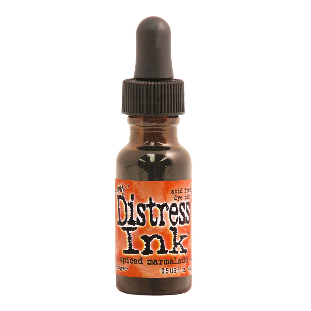 Tim Holtz Distress Dye Reinker Bottle - Spiced Marmalade