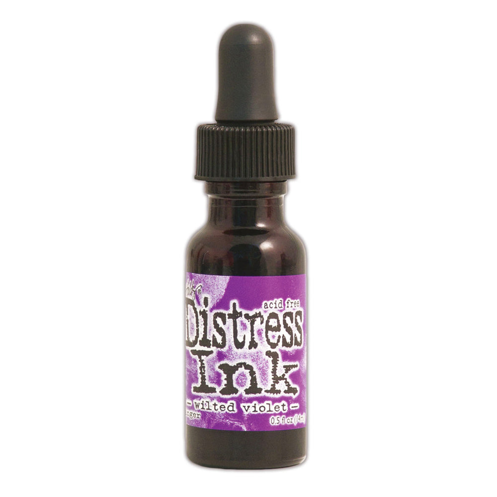Tim Holtz Distress Dye Reinker Bottle - Wilted Violet