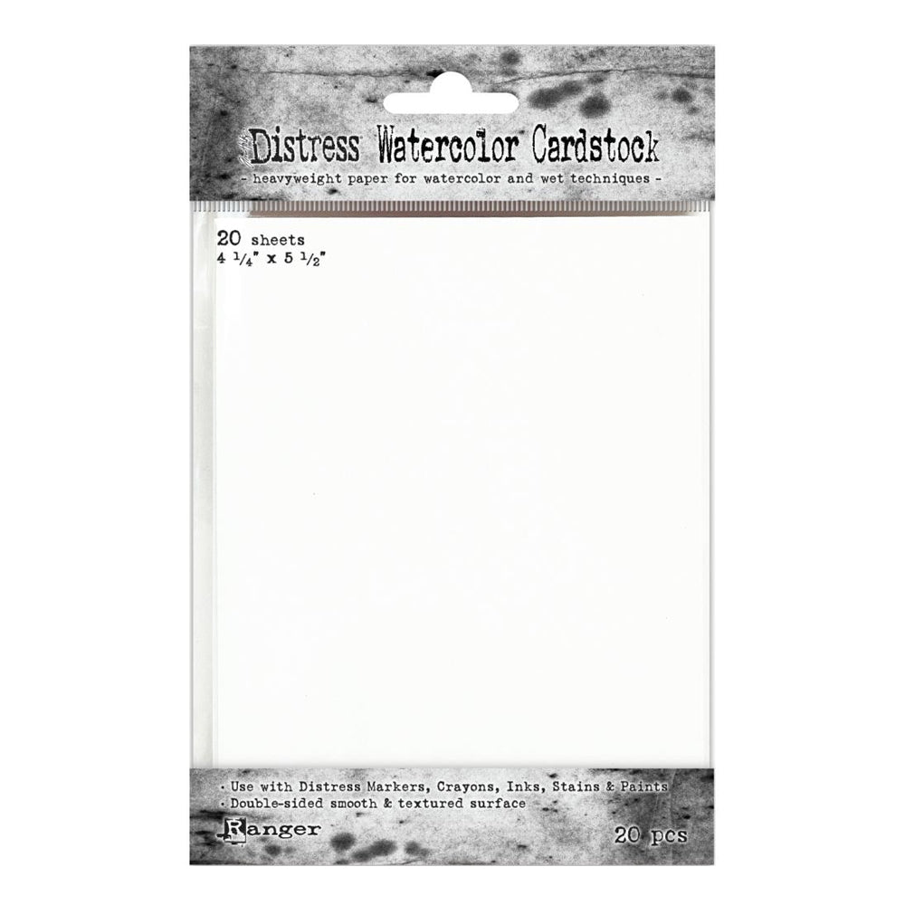 Distress Watercolour Cardstock - 20pk - small - Ranger TDA39549