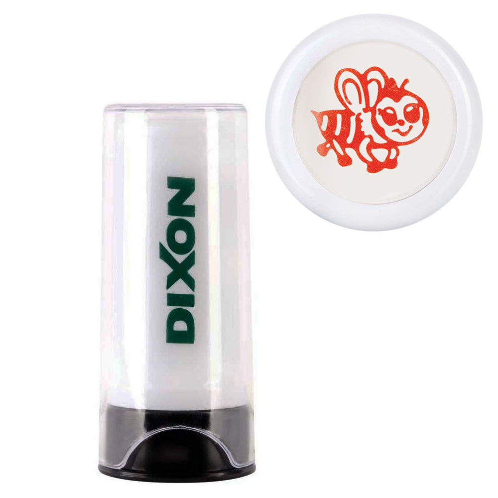 Dixon Self Inking Stamp - Bee Red