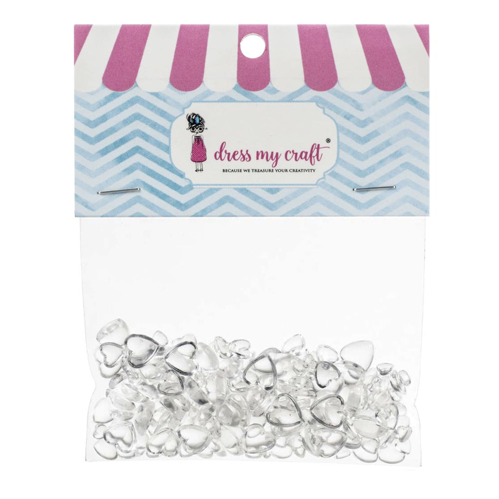 Dress my Crafts Water Droplets - Hearts FA4650