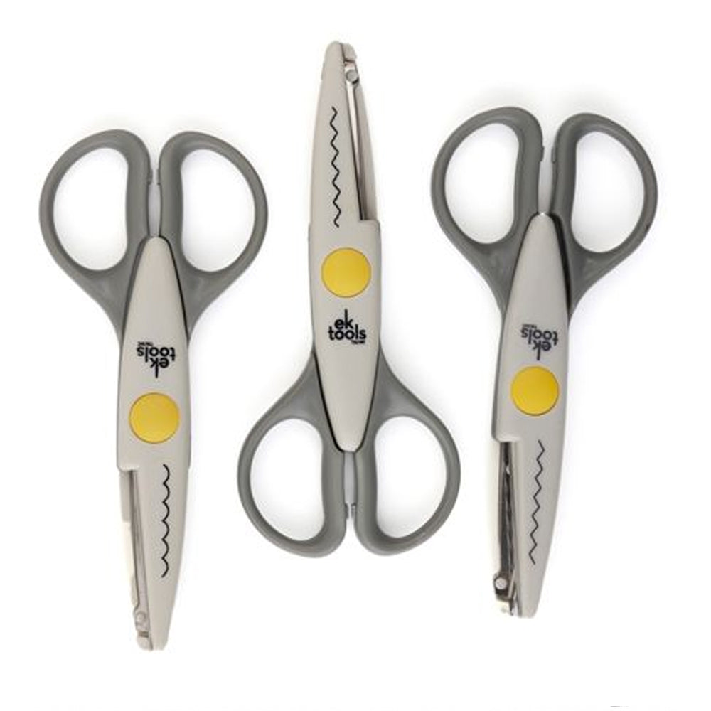 EK Tools - Decorative Scissors 3 Pack