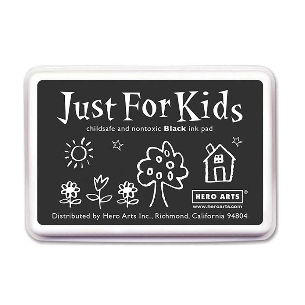 Just For Kids non-toxic ink pad - Black