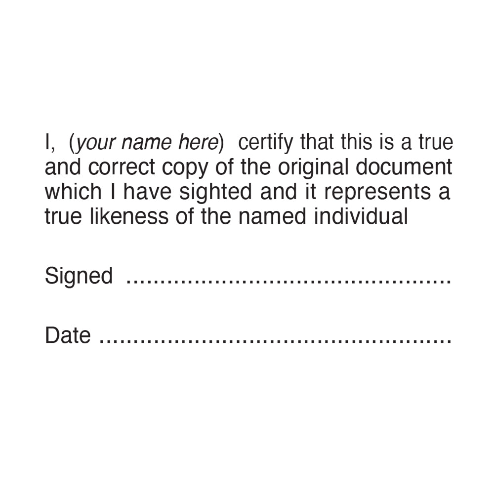 Justice of the Peace - Custom Likeness of the Individual Rubber Stamp - JP3