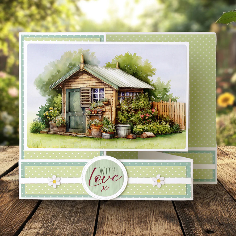 3D Push Out Sheet - Katy Sue - Garden Room Retreat - One Sheet