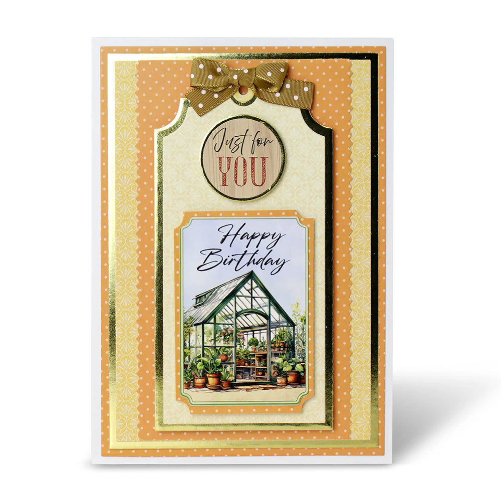 3D Push Out Sheet - Katy Sue - Summer Greenhouse - One Sheet