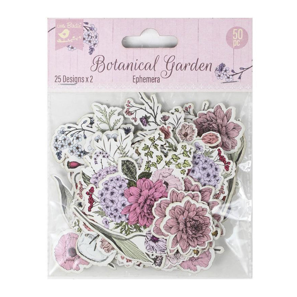 Little Birdie Ephemera - Botanical Garden EPHM50 87146