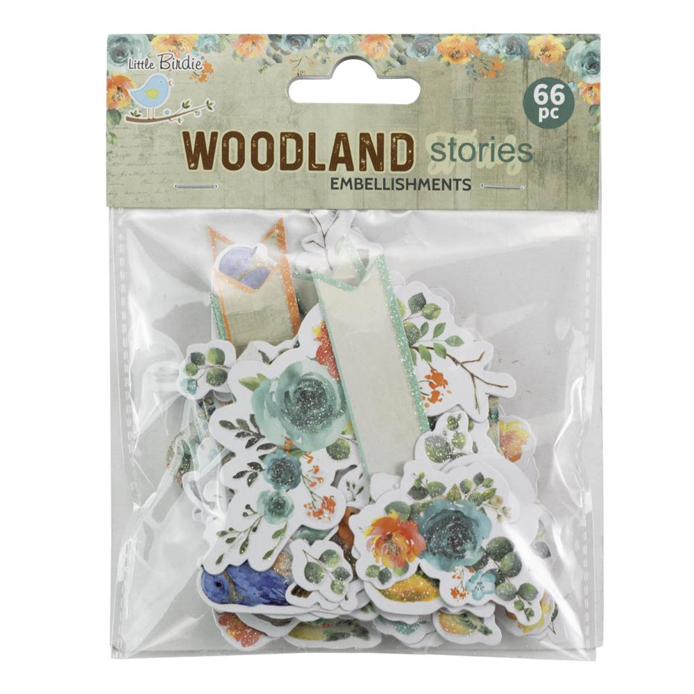 Little Birdie Ephemera - Woodland Stories CR79497