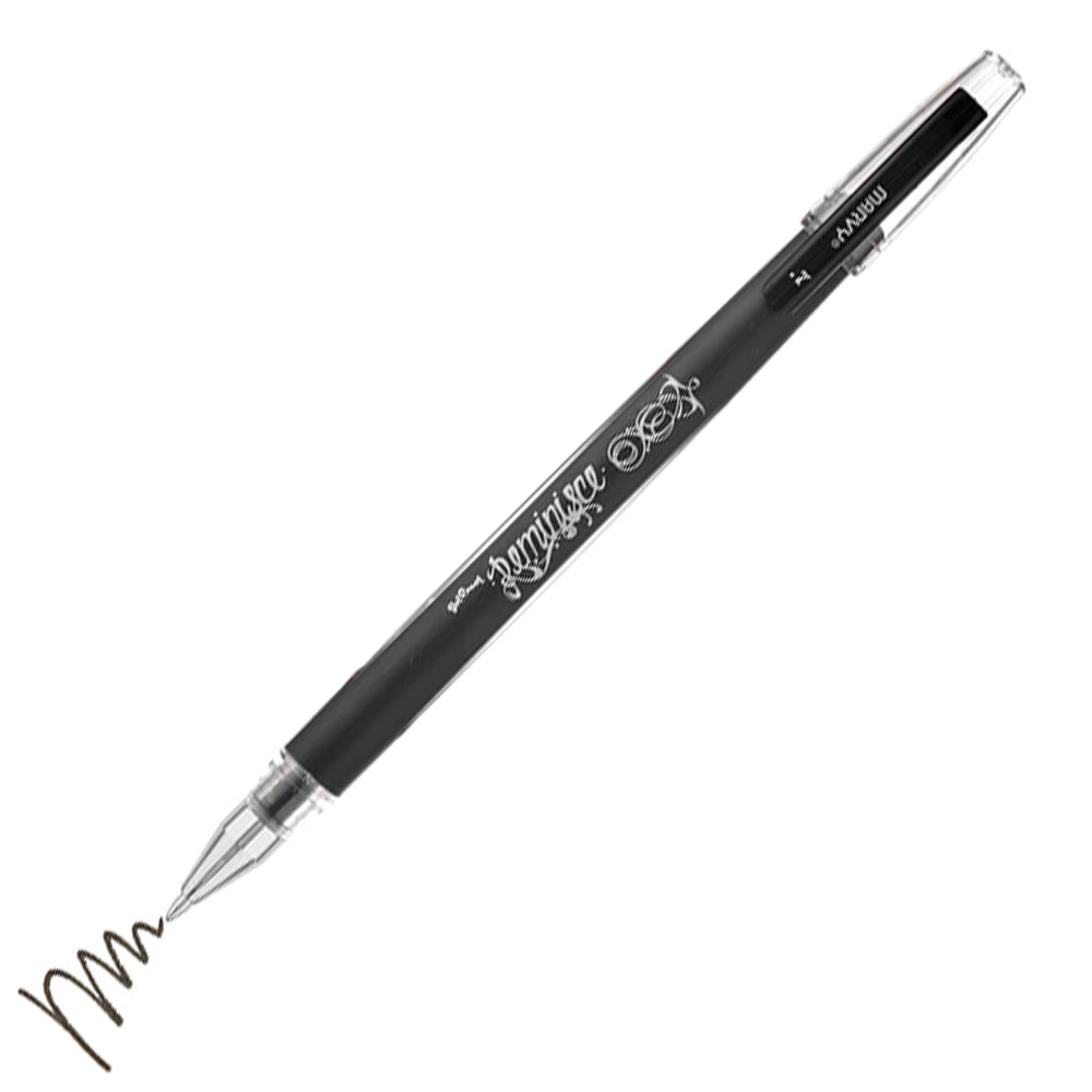 Marvy Reminisce Gel Pen - Black