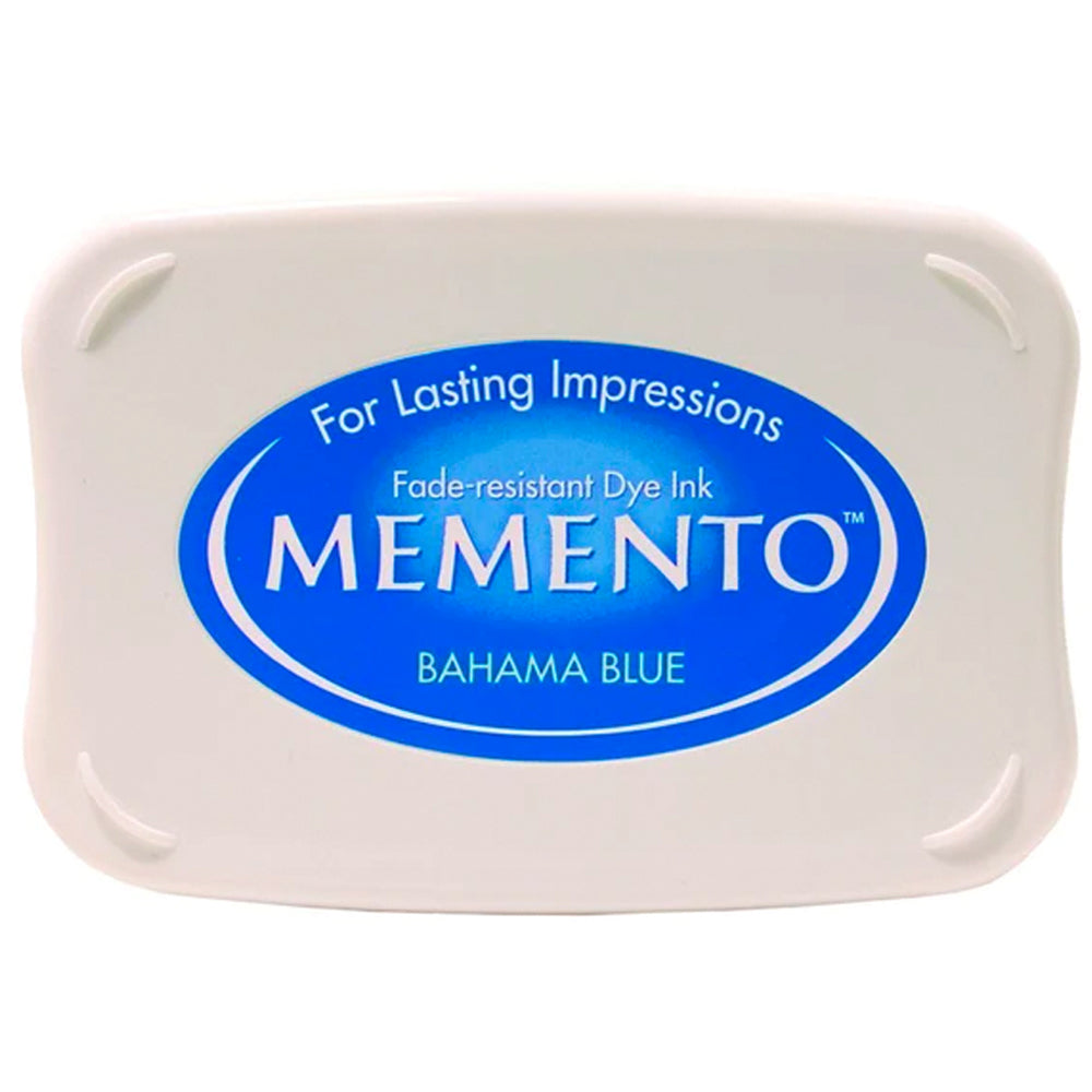 Tsukineko Memento Dye Ink Pad - Bahama Blue