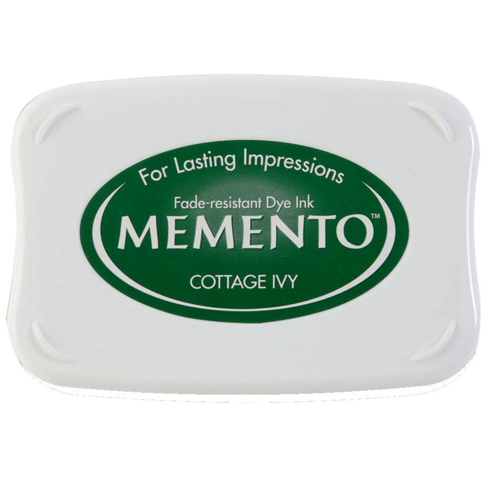 Tsukineko Memento Dye Ink Pad - Cottage Ivy