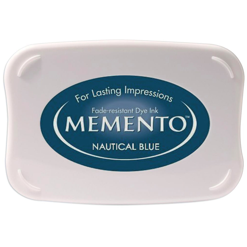 Tsukineko Memento Dye Ink Pad - Nautical Blue