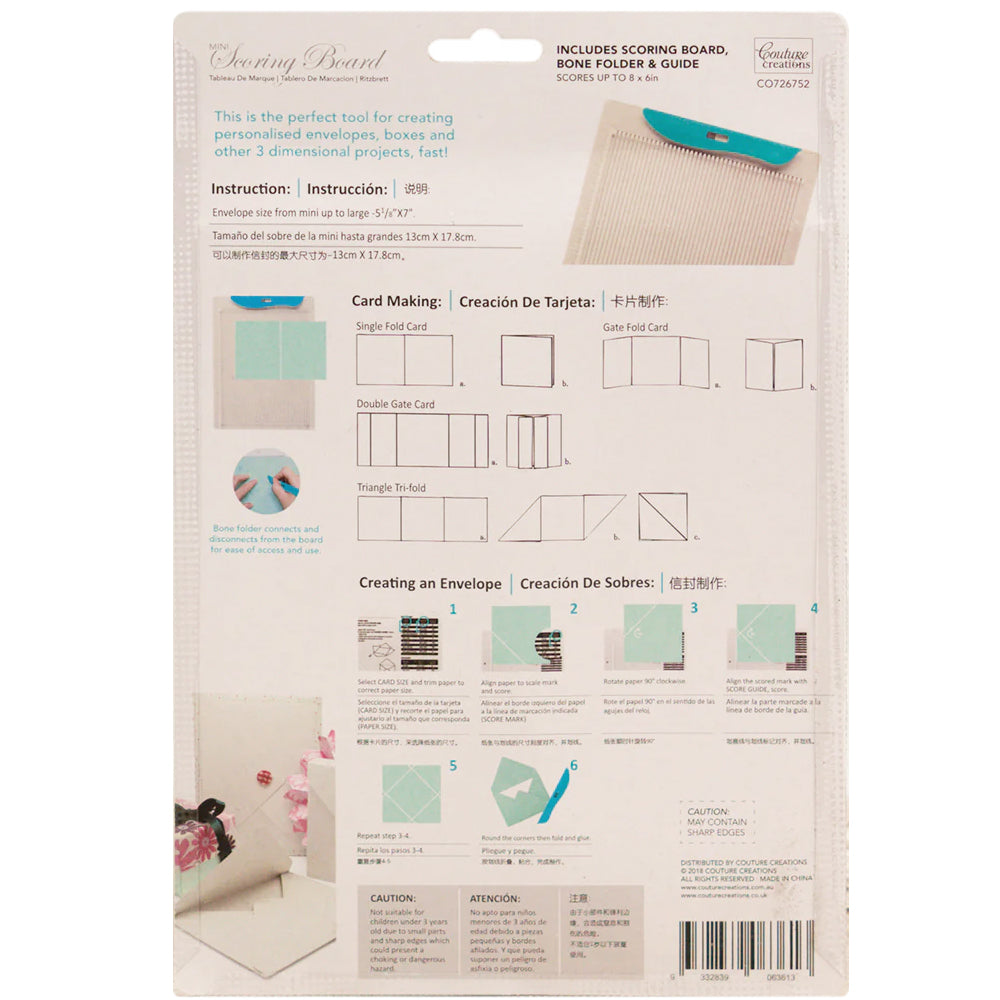 Couture Creations Mini Score Board - CO726752