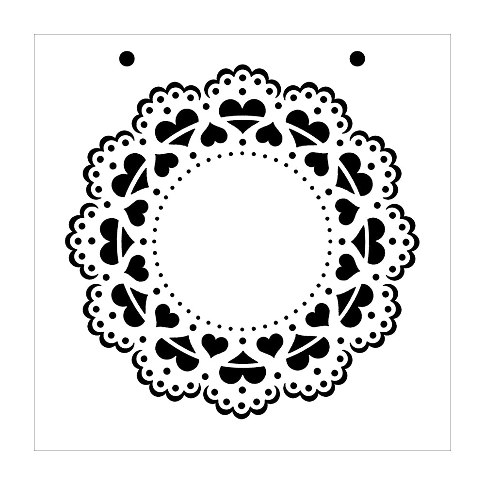 Montarga Stencil - Doily
