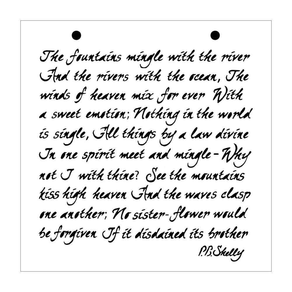 Montarga Stencil - Script