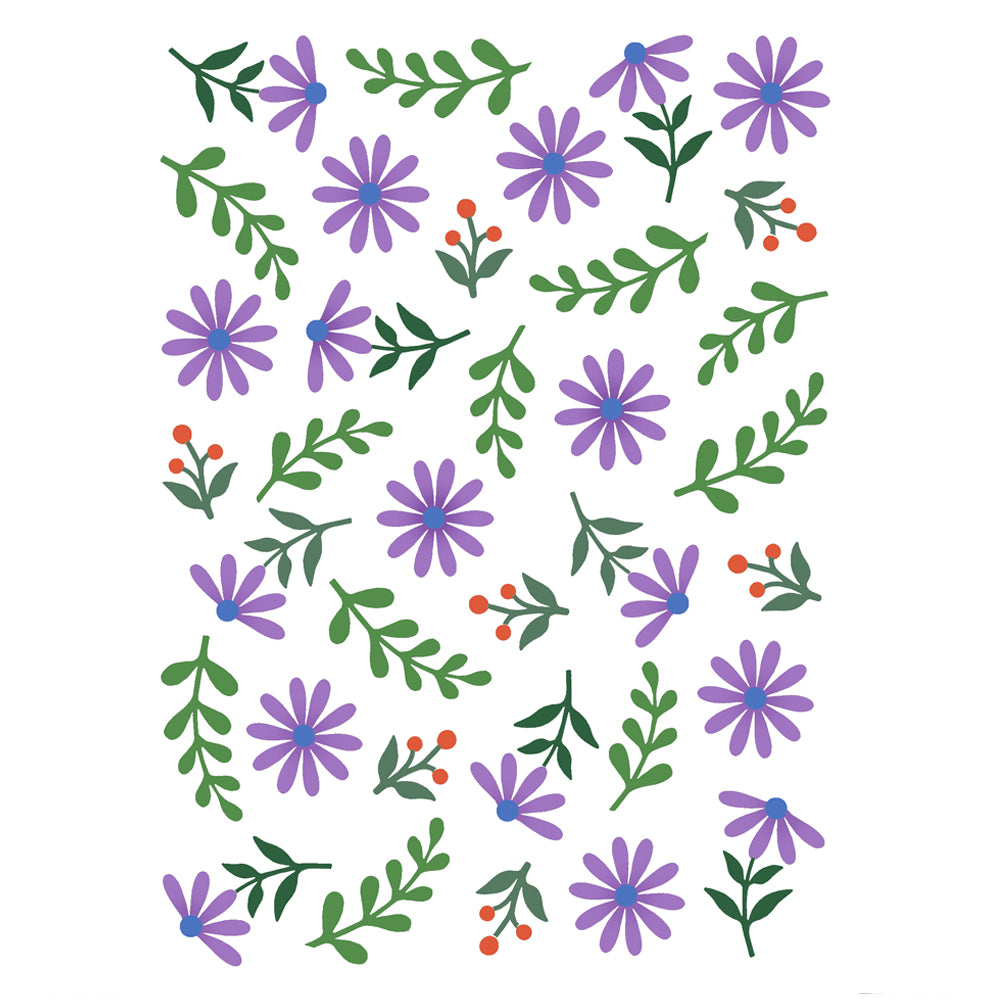 Montarga Layering Stencil - Background Floral