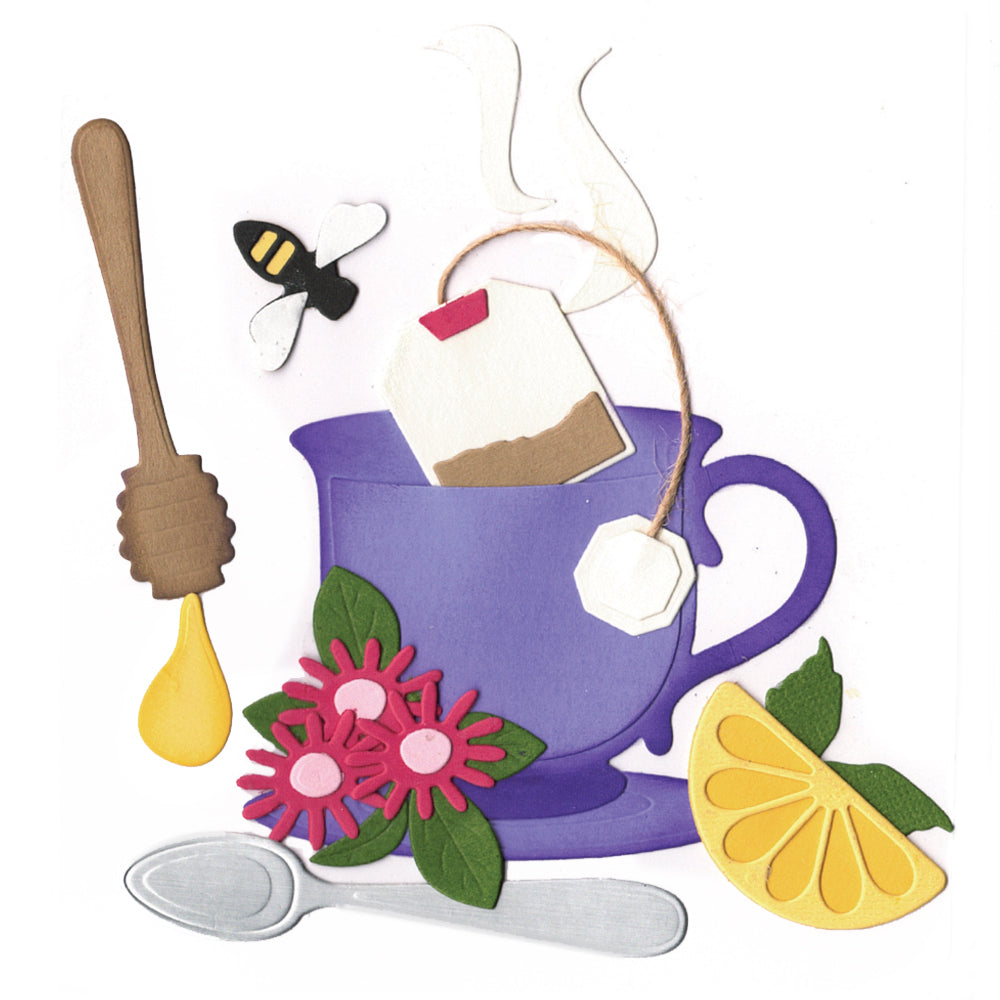 Montie's Craft Supplies Cutting Die - Cuppa Tea