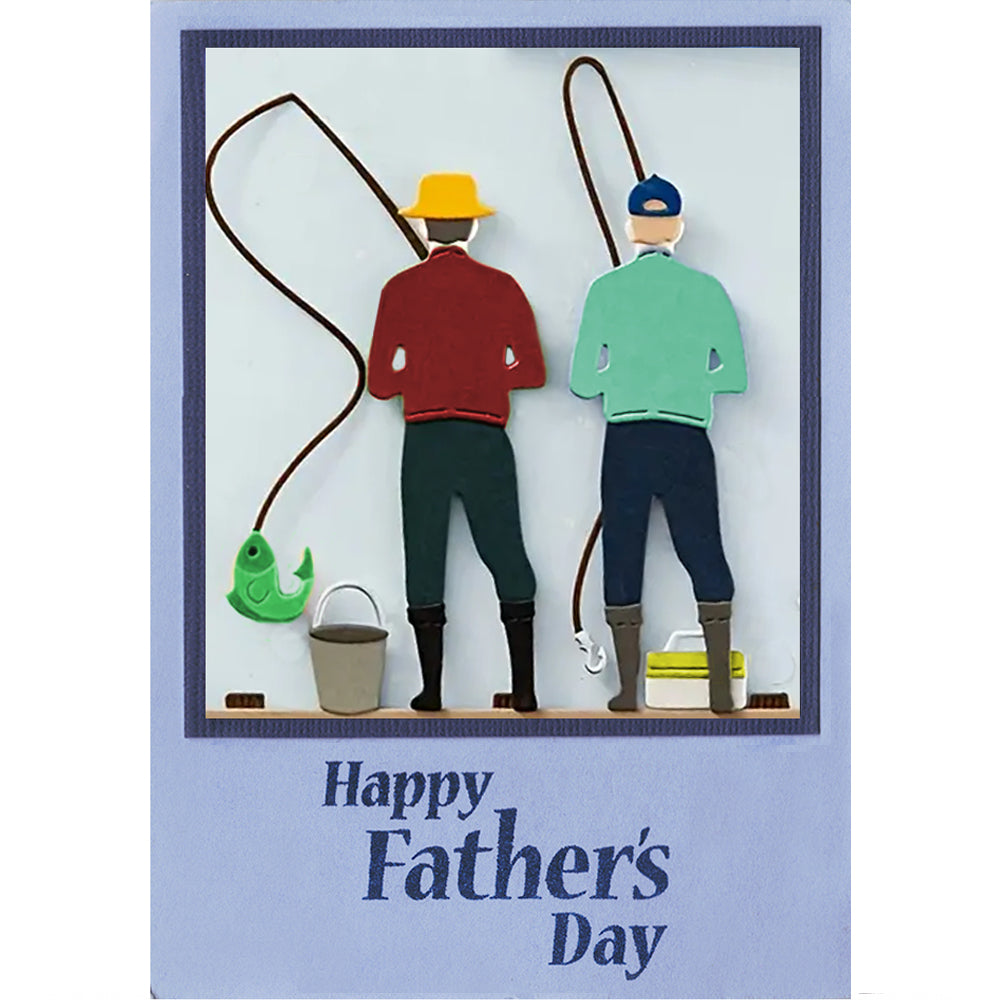 Montie's Craft Supplies Cutting Die Set - Fishing and Golfing