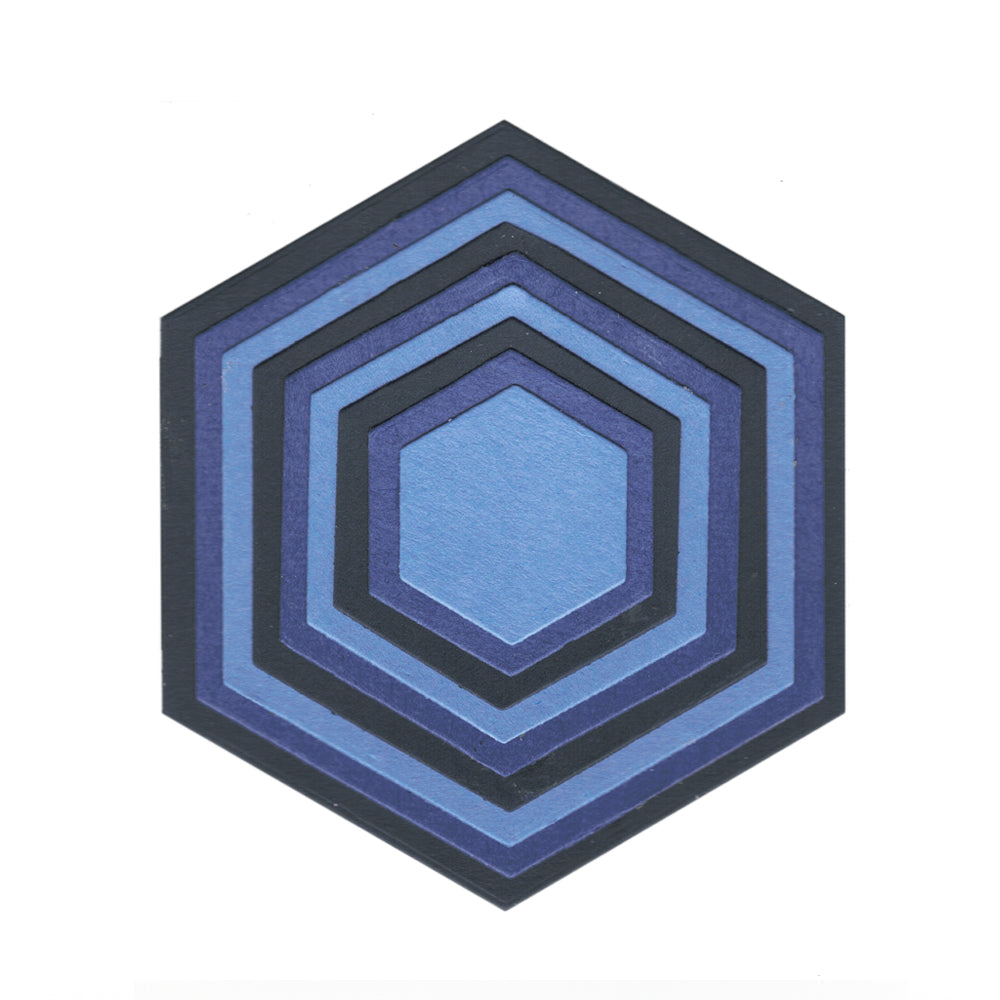 Montie's Craft Supplies Cutting Die Set - Small Hexagons