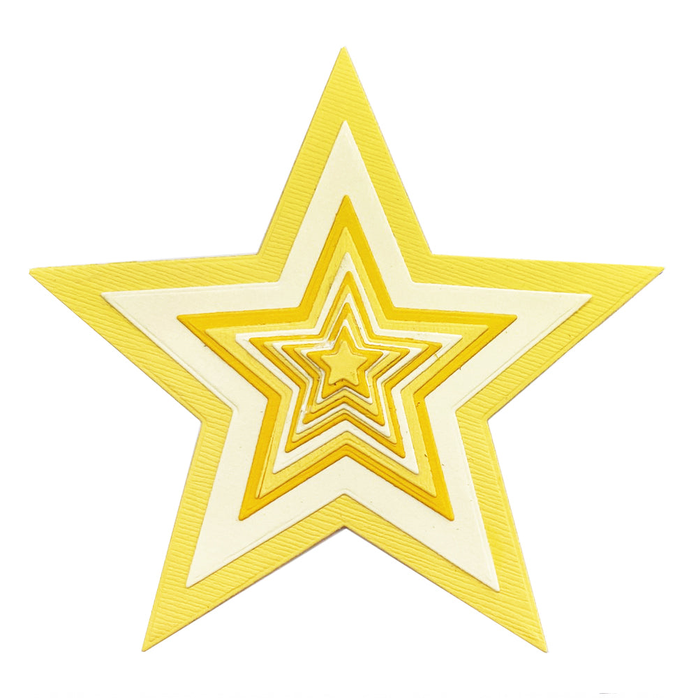 Montie's Craft Supplies Cutting Die Set - Stars