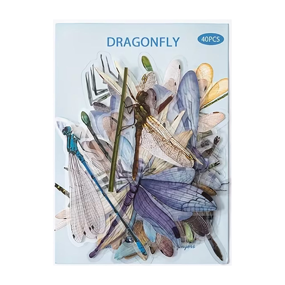 Montie's Craft Supplies Stickers - Dragonfly