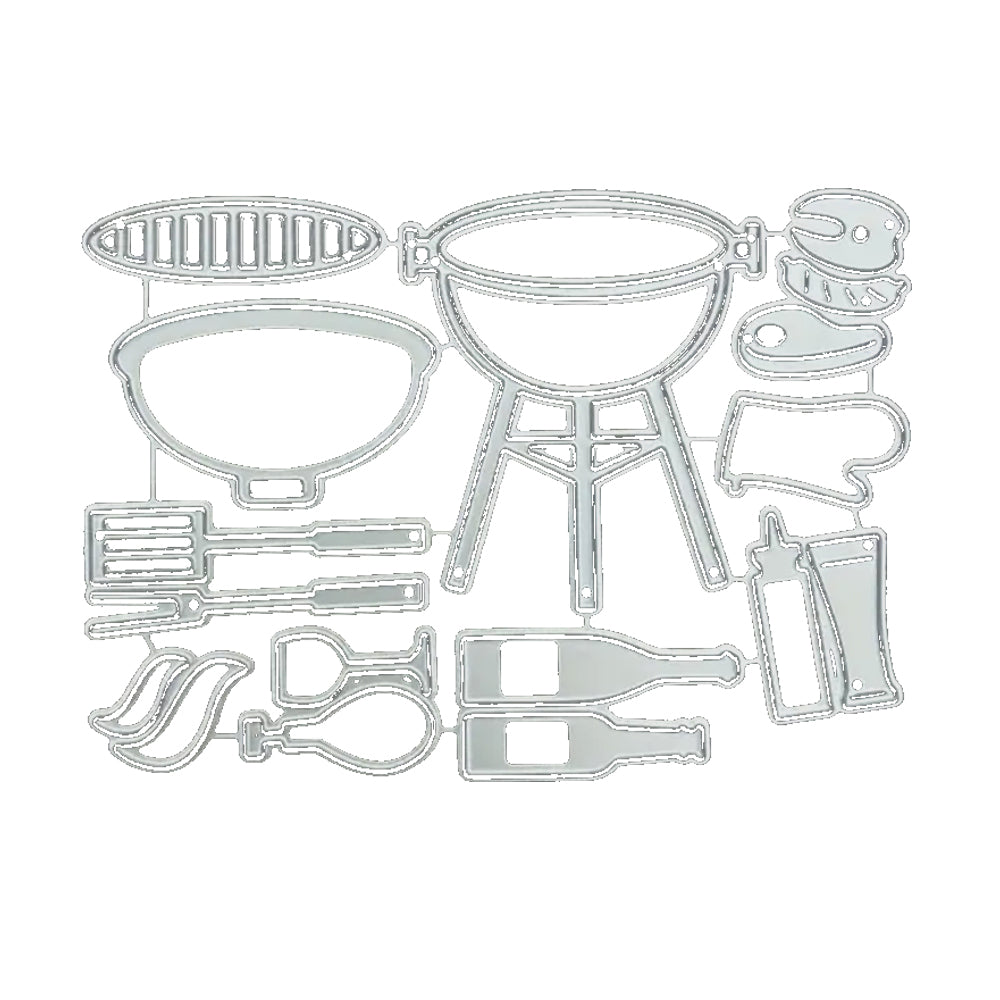 Montie's Craft Supplies Cutting Die - BBQ