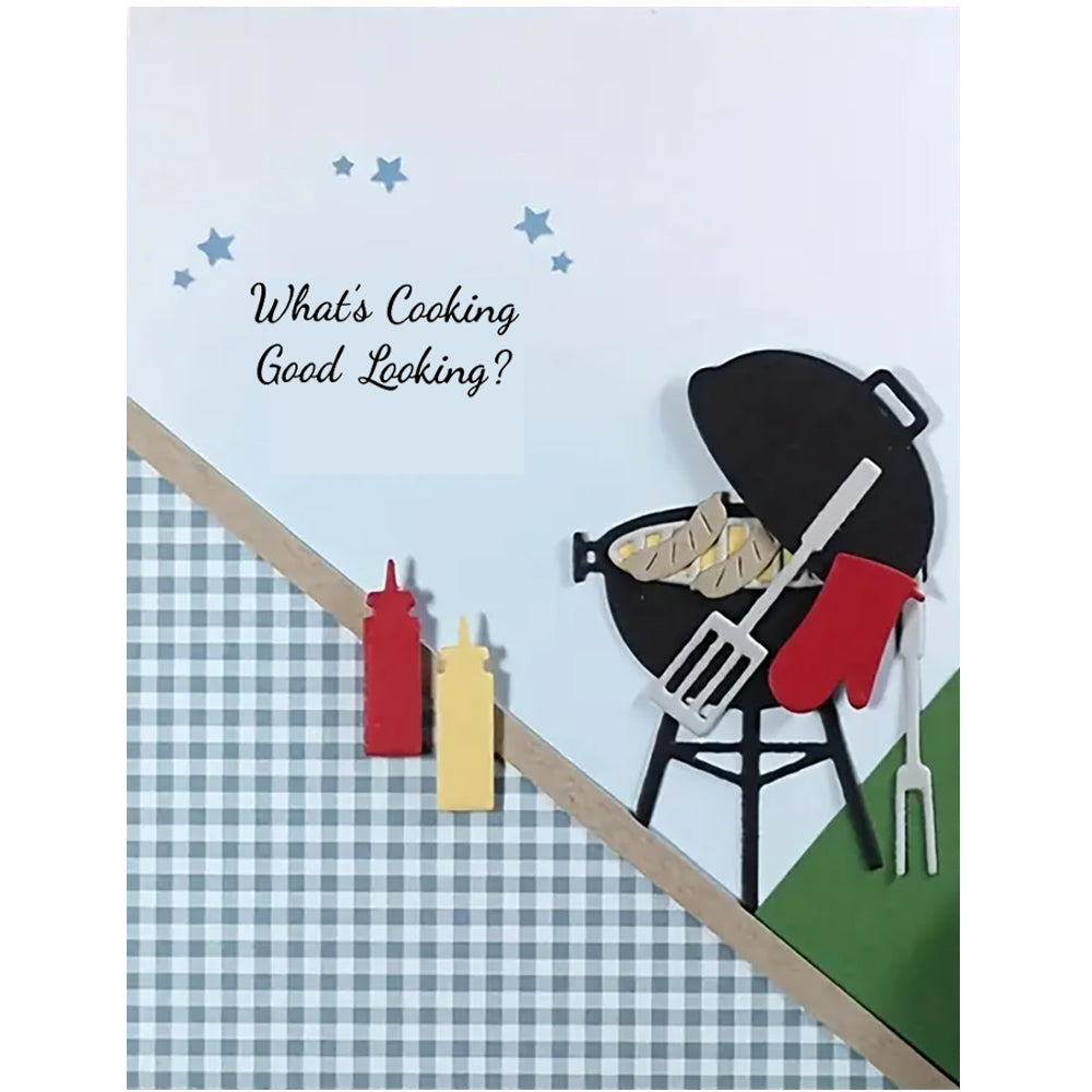 Montie's Craft Supplies Cutting Die - BBQ