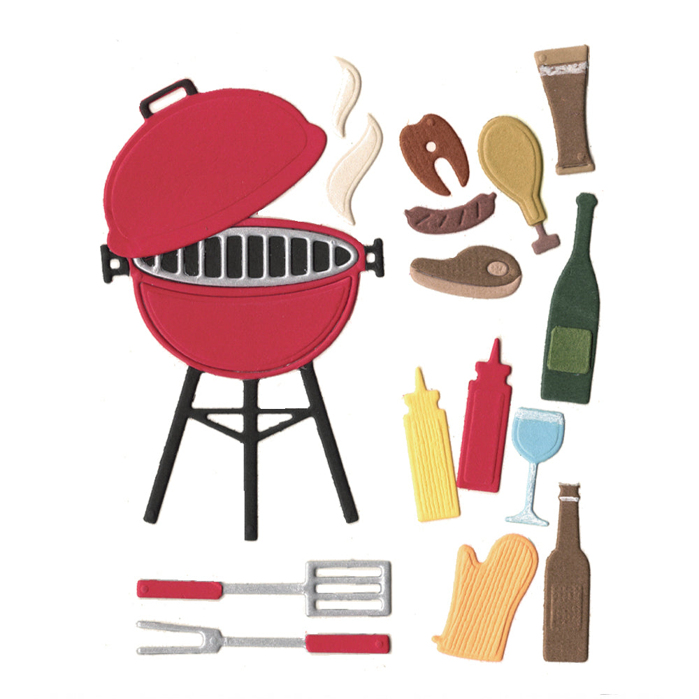Montie's Craft Supplies Cutting Die - BBQ