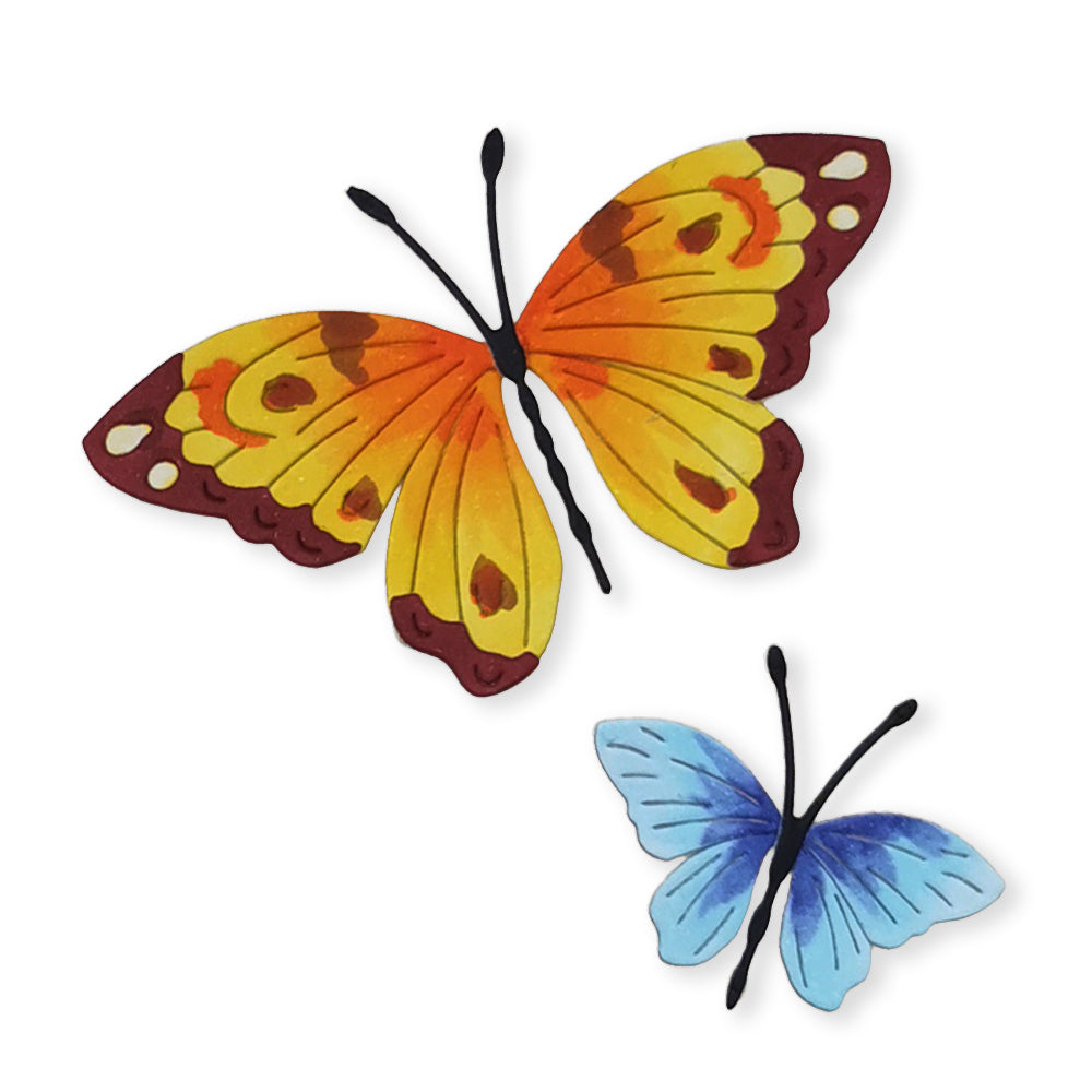 Montie's Craft Supplies Cutting Die - Layered Butterflies