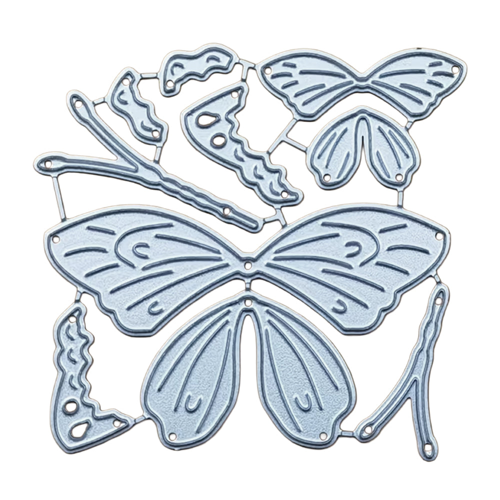 Montie's Craft Supplies Cutting Die - Layered Butterflies