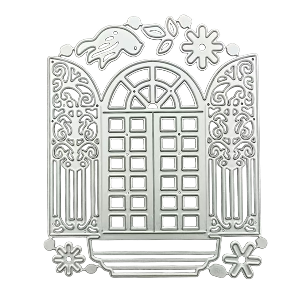 Montie's Craft Supplies Cutting Die Set - Ornate Window