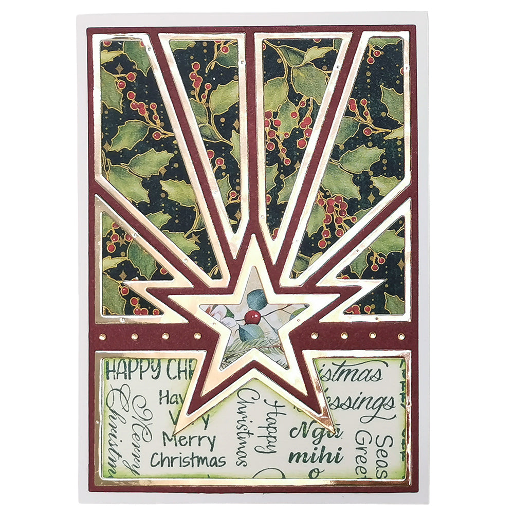 Montie's Craft Supplies Cutting Die - Paper Quilting Starburst