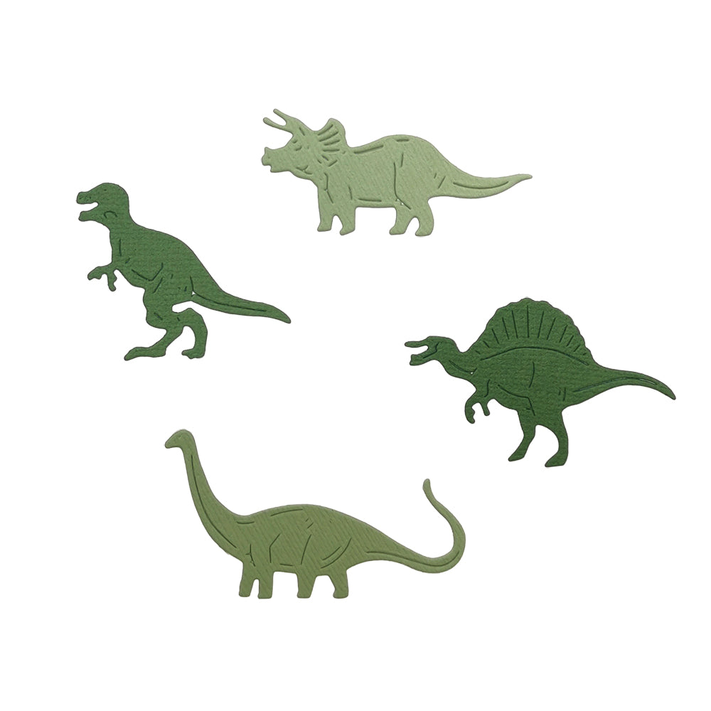 Montie's Craft Supplies Cutting Die - Silhouette Dinosaurs