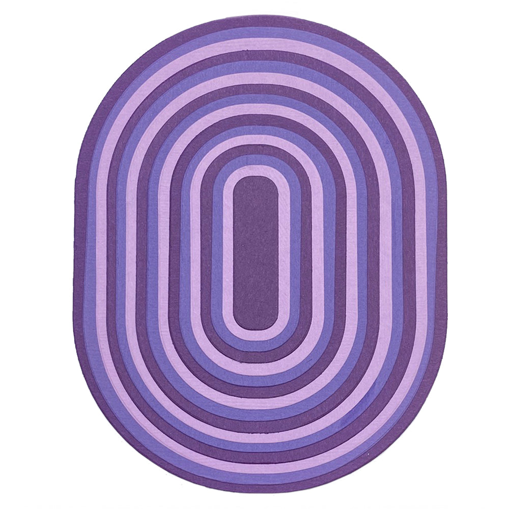 Montie's Craft Supplies Cutting Die Set - Rounded Ovals