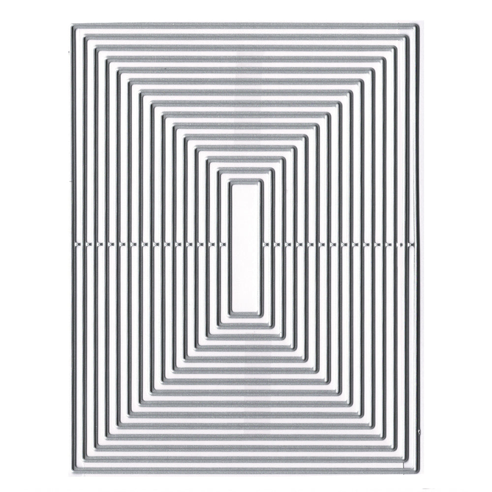 Montie's Craft Supplies Cutting Die Set - Rectangles