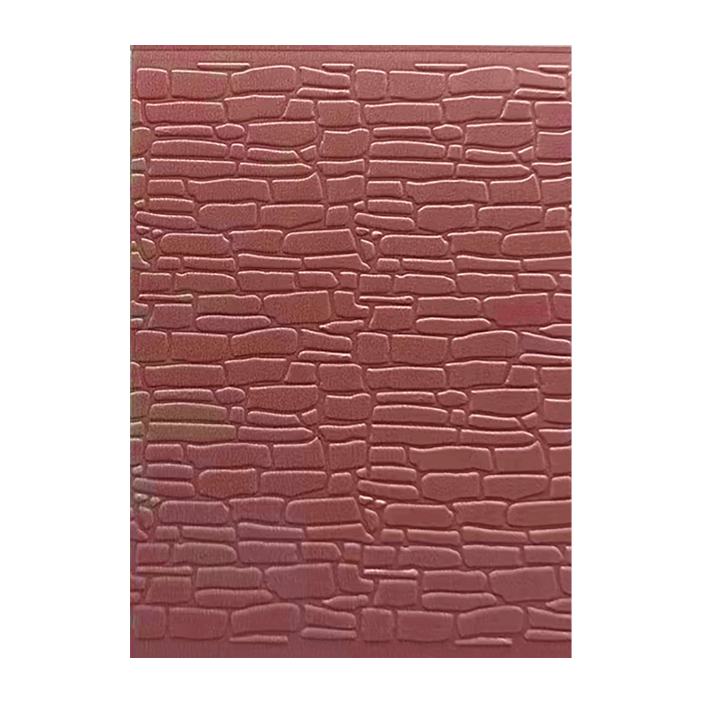 Montie's Craft Supplies 2D Embossing Folder - Bricks
