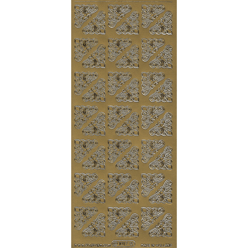 PeelCraft Stickers - Ornate Corners #1 PC1017