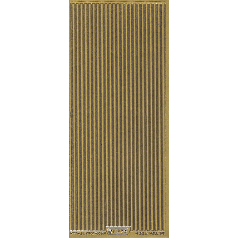 PeelCraft Stickers - Borders - Fine Straight Lines PC1082