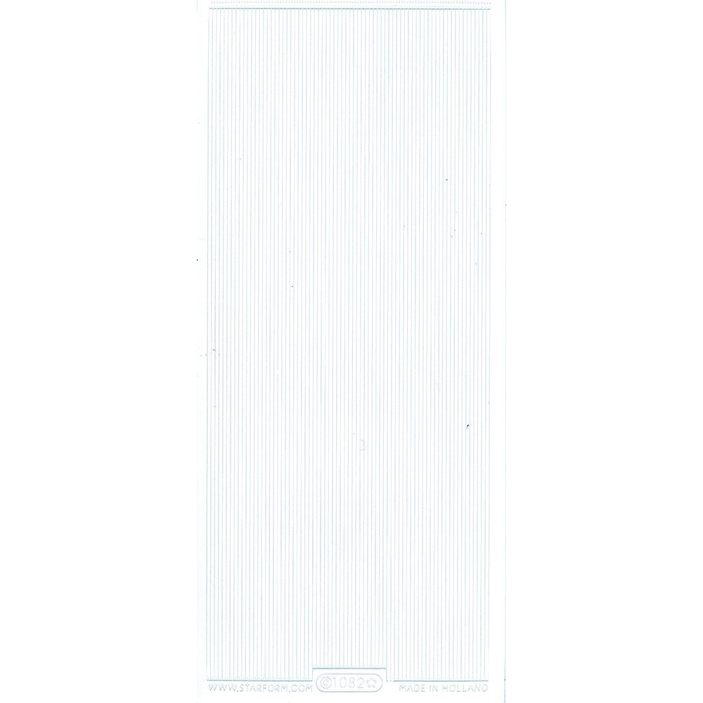 PeelCraft Stickers - Borders - Fine Straight Lines PC1082