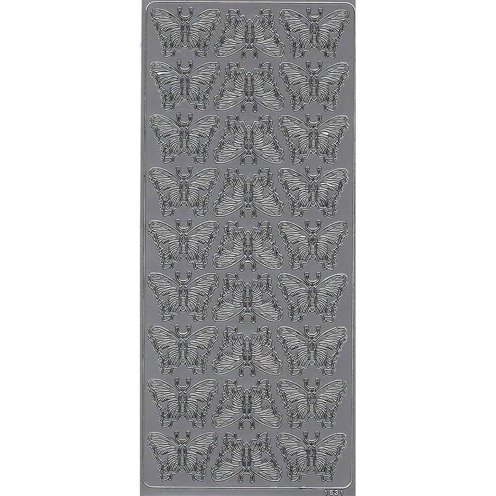 PeelCraft Stickers - Butterflies PC1631