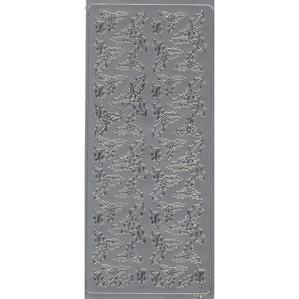 PeelCraft Stickers - Christmas Holly PC1658