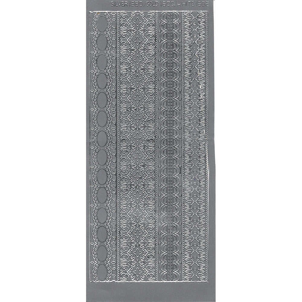 PeelCraft Stickers - Borders - Lacy Borders PC2462