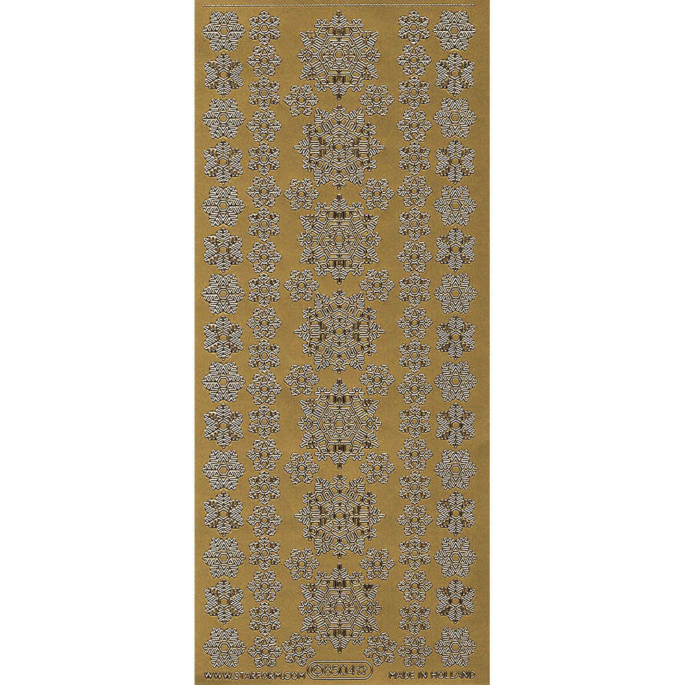 PeelCraft Stickers - Christmas Snowflakes PC8504