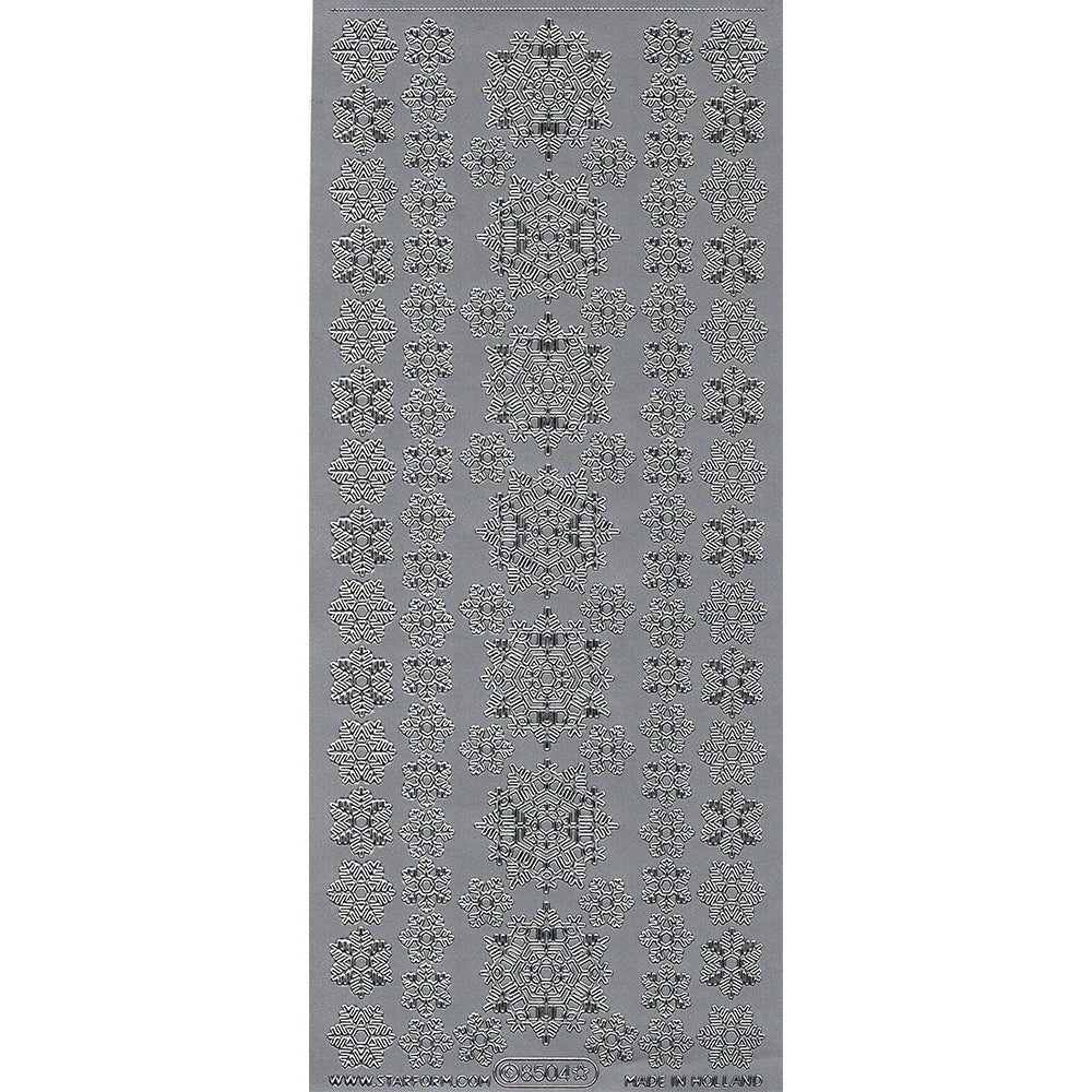 PeelCraft Stickers - Christmas Snowflakes PC8504