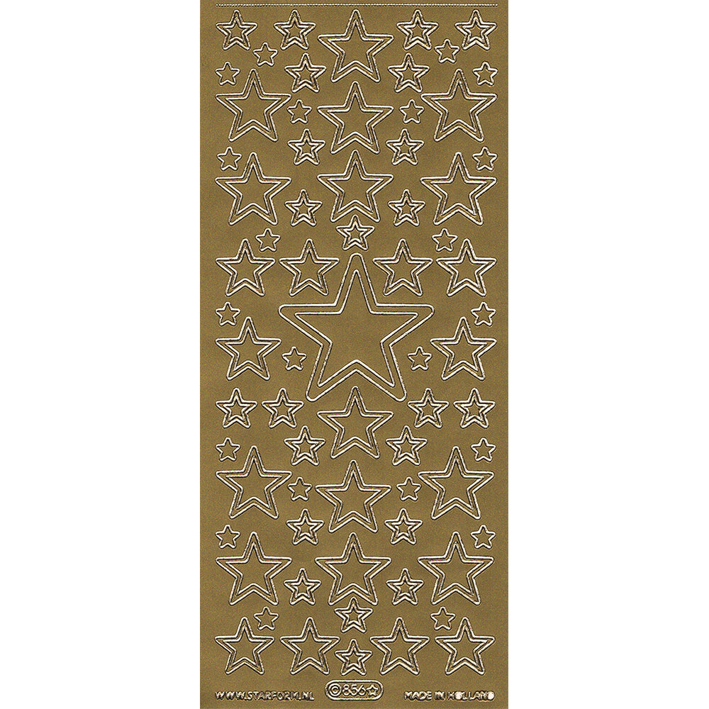 PeelCraft Stickers - Stars PC856